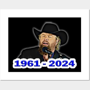 Toby Keith 1961 - 2024 Posters and Art